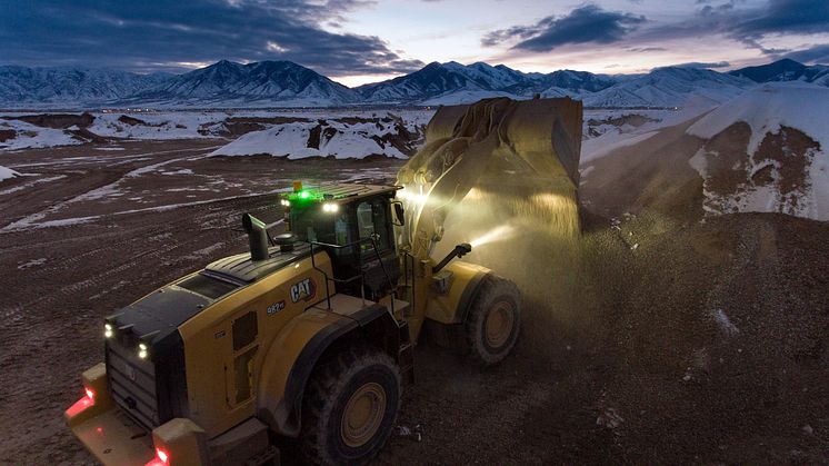 Cat 982 XE tömmer skopa