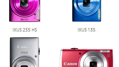 Tunna och eleganta. Bara att sikta och trycka av – Canon lanserar nya modeller i serierna IXUS och PowerShot A 