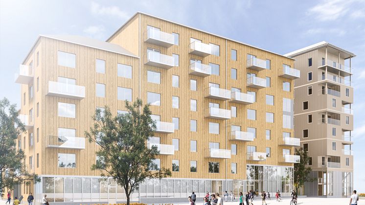 Midroc säljer två bostadsprojekt i Uppsala till K2A 