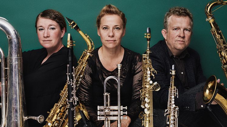 Pressbild Lina Nyberg, Fredrik Ljungkvist och Cecilia Persson