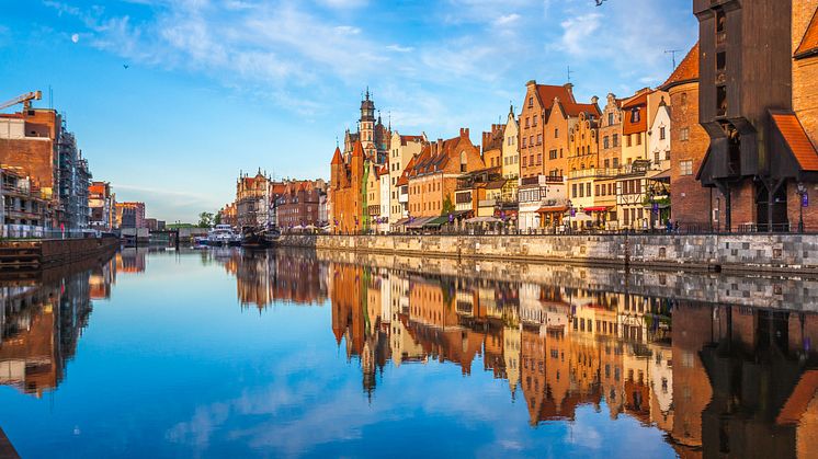 Sommaren 2021 kryssar Viking Line för första gången till Gdansk i Polen.
