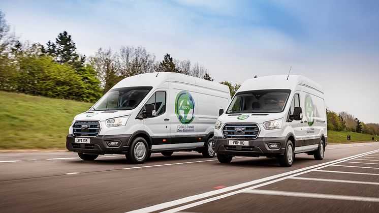 ​Nye Ford E-Transit skal snart testes av norske kunder