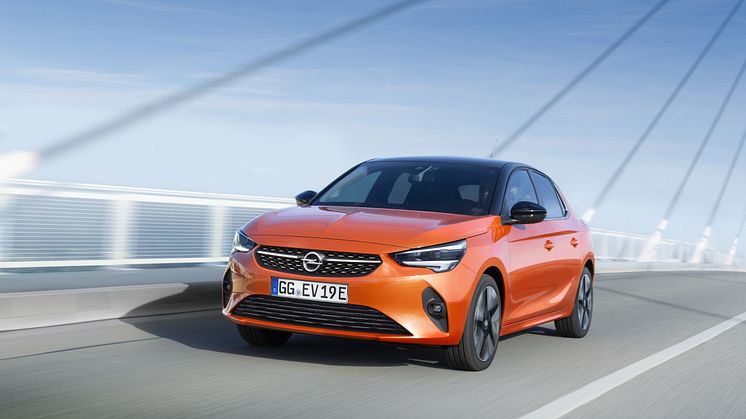 Opel Corsa-e vinder "Golden Steering Wheel 2020" (Det Gyldne Rat)