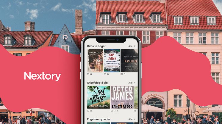 Nu lanceres Nextory i Danmark