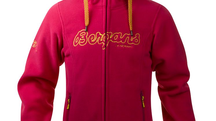 Bryggen Girl Jacket - Cerice/Citrus
