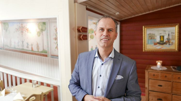 Anders Nygårdh, ny ordförande för Leksands Sparbank.
