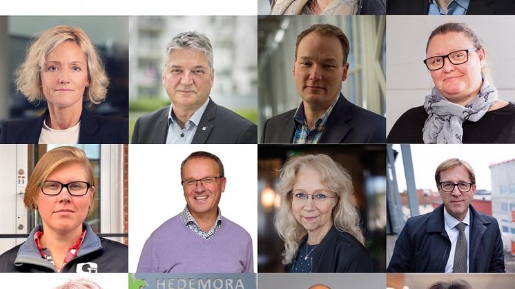 Sveriges Allmännyttas nya VD-råd där Chris Österlund, VD för Botkyrkabyggen, tar plats.