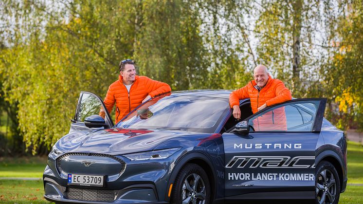 Ford Mustang Mach-E rekkeviddetest 2021 høst