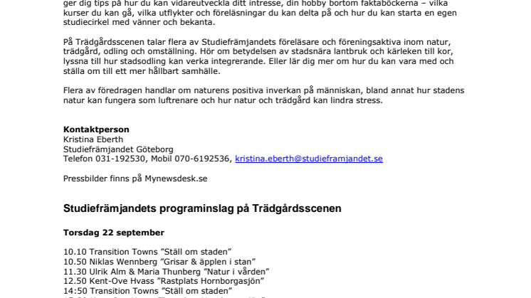 Studiefrämjandet på Bok & bibliotek - mycket mer att upptäcka... 
