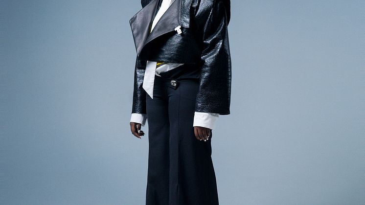 Maya Sundholm x Claude Montana