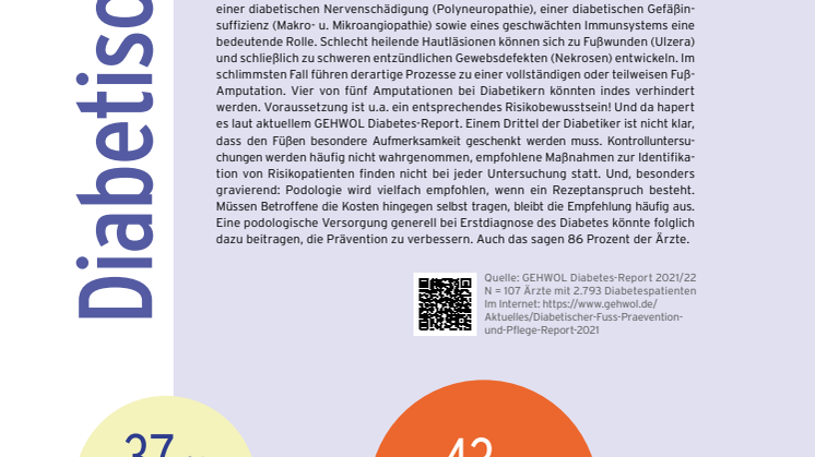 Diabetiker beraten, Füße schützen!