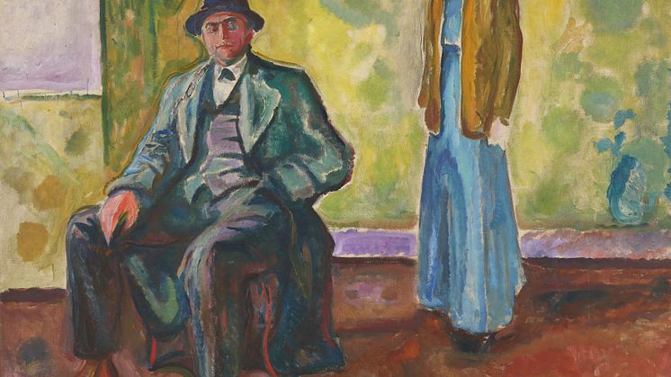 Edvard Munch - Christian og Hjørdis Gierløff, 1913-14