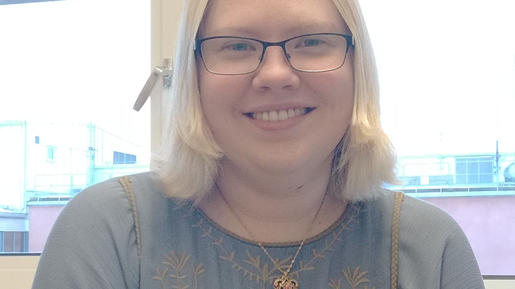 Elin Eriksson, Institutet för rymdfysik, IRF och Uppsala universitet disputerar med avhandlingen "Electron energization in near-Earth space: Studies of kinetic scales using multi-spacecraft data" Foto: IRF
