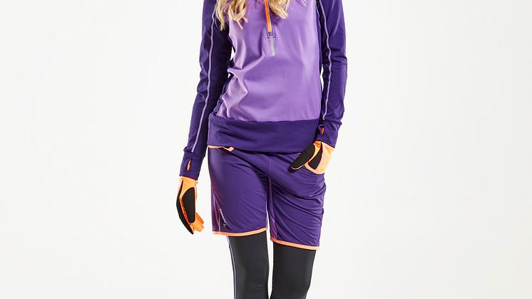 Brilliant thermal glove, Defense thermal tights, Brilliant jersey, Brilliant hat och Defense shorts