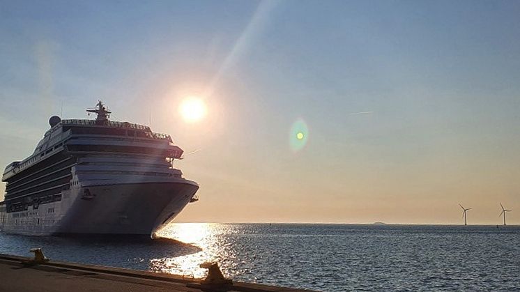 Första Turn Around anlöpet till Köpenhamn på länge