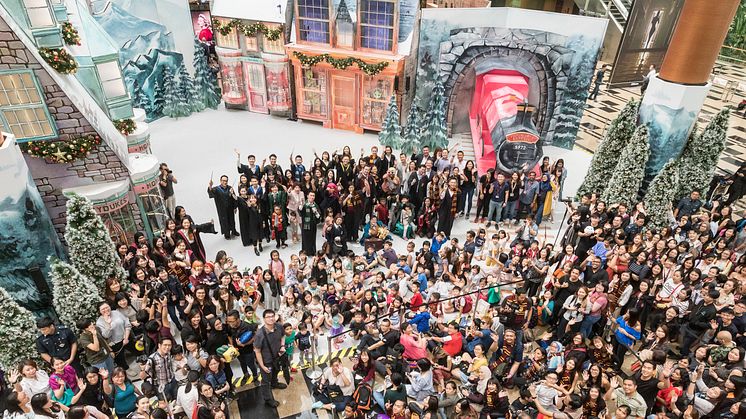 Changi Airport brings festive cheer to fans and visitors at its annual year-end event, A Wizarding World Holiday at Changi