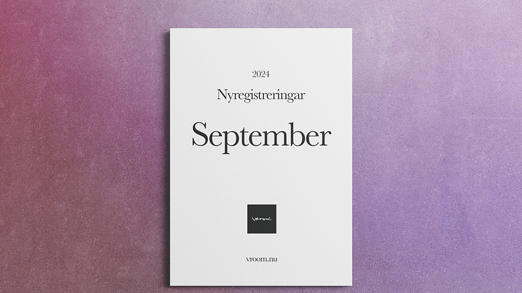 Nyregistreringar september 2024