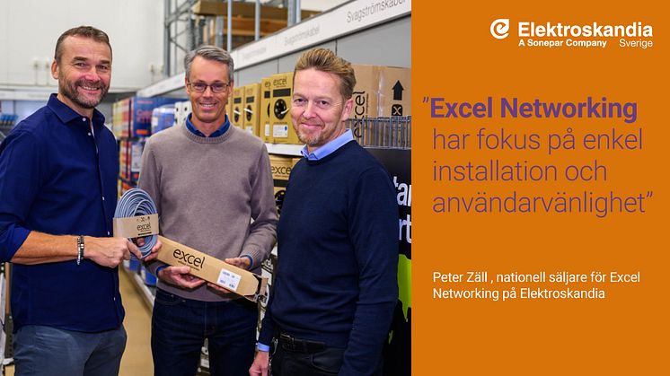 Peter Zäll, Mats Dahlbeck och Dan-Erik Danielsson, Elektroskandia.