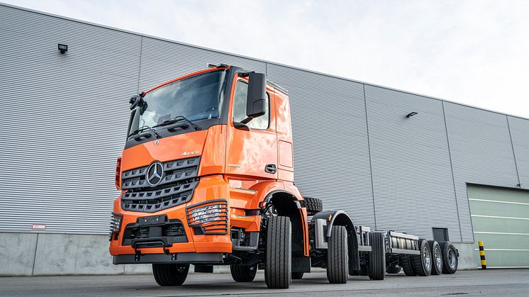 Paul Sonderfahrzeugbau: Umbau auf Arocs 12 x 4/8