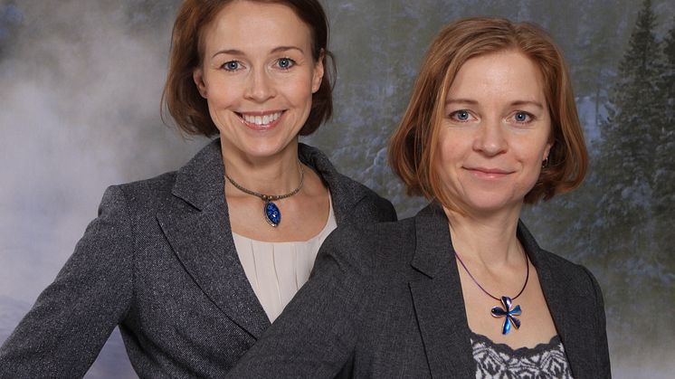 Karin Bodin och Anna Borgeryd på Polarbröd finalister i Beautiful Business Award 2013