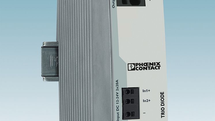 Redundancy modules featuring push-in connections