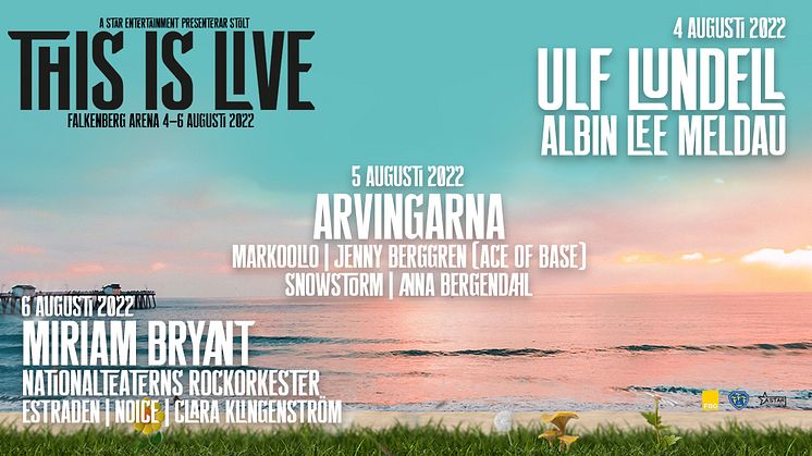 Ny festival intar Falkenberg i sommar!