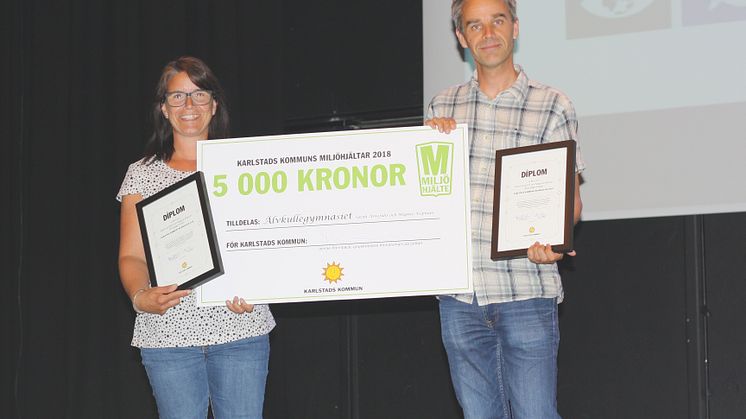 Lärare blev årets miljöhjältar