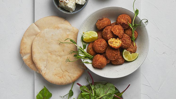 Sevan lanserar falafel gjord på svenskodlade gula ärtor