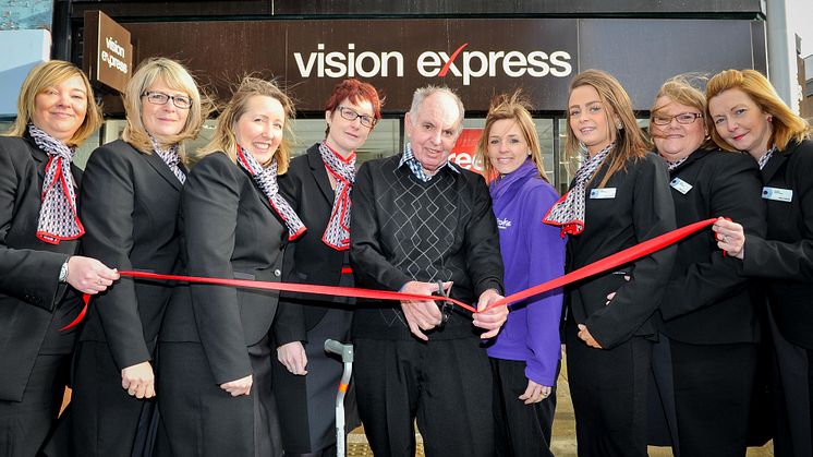 ​Barrow-in-Furness stroke survivor officially opens Vision Express store