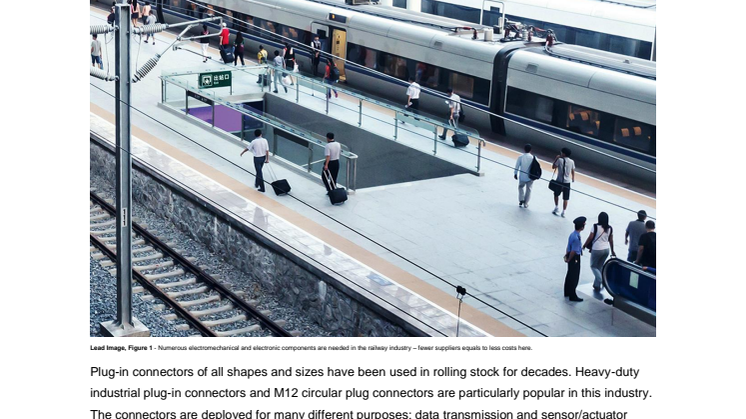 Railway Cabling Systems from a Single Source