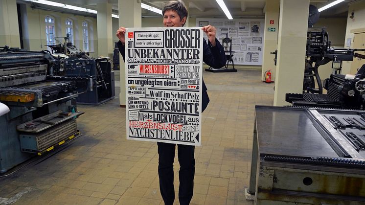 Dr. Susanne Richter - Direktorin der Stiftung Werkstattmuseum für Druckkunst Leipzig