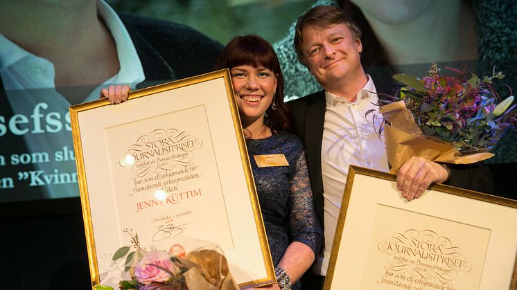 Jenny Küttim och Dan Josefsson - Årets Avslöjande 2014