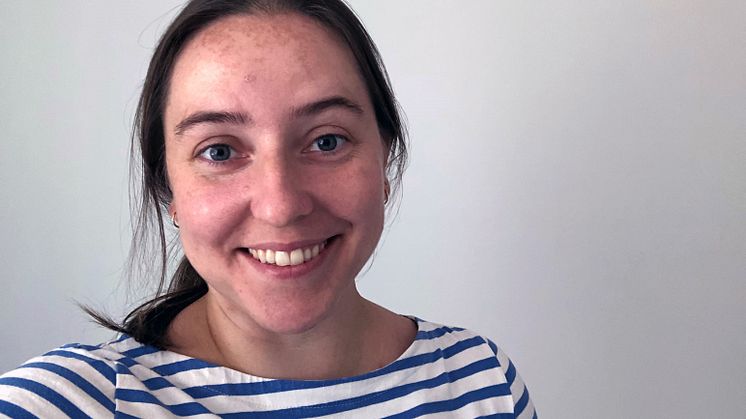 Katharina Lange, doktorand i VA-teknik vid Luleå tekniska universitet