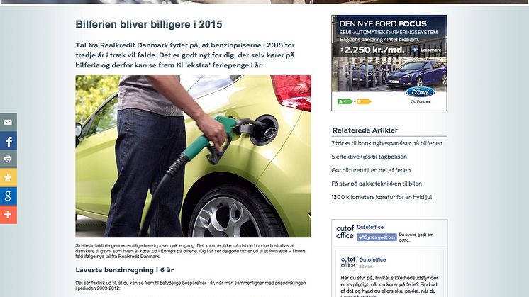Out Of Office - Fords nye rejseportal med inspiration til din næste ferie - 2