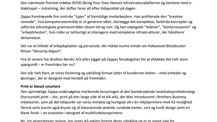 Tilbage til fremtiden