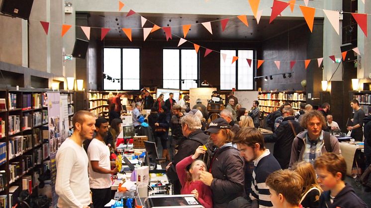 Fra Oslo Skaperfestival 2016. Foto: Deichmanske bibliotek