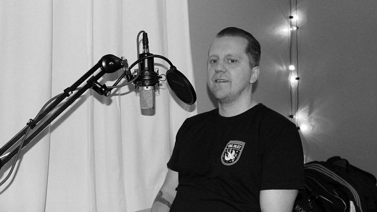 Olle Eriksson, projektledare Ung inlåst. Foto: Skyddsvärnet.