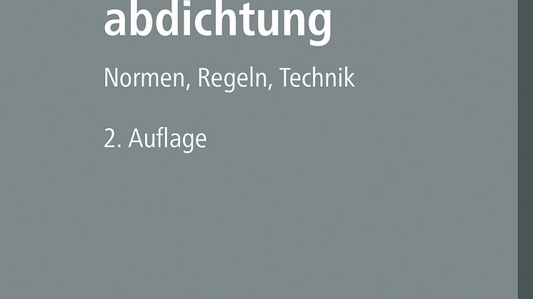 Handbuch der Bauwerksabdichtung, 2. Auflage (2D/tif)