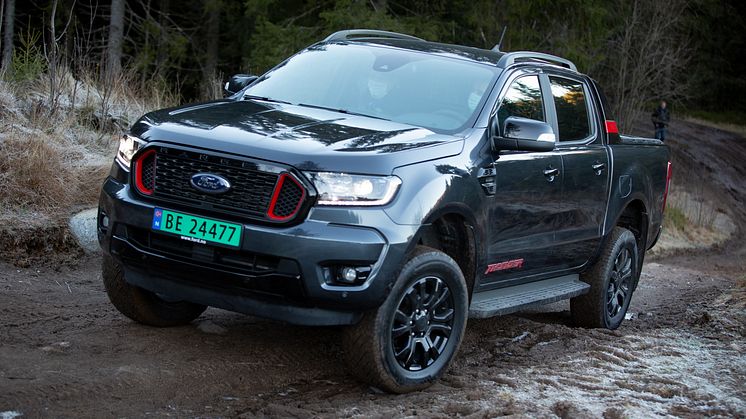 Ford Ranger Mest solgte pickup 2020