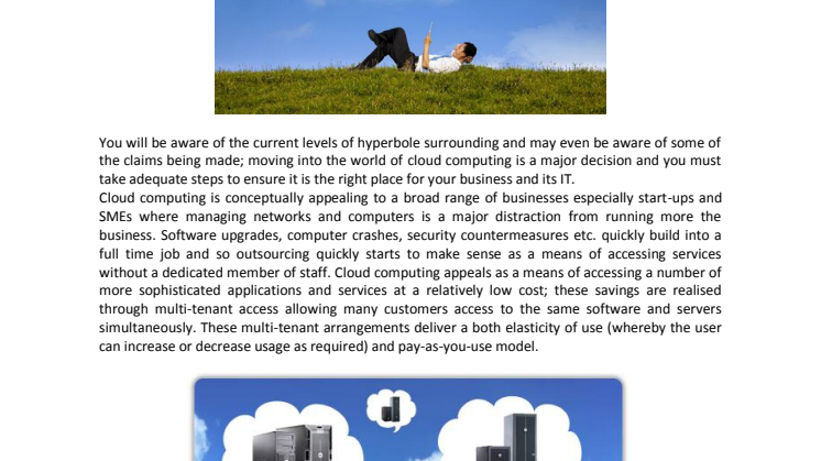 Choosing a Cloud Computing Company