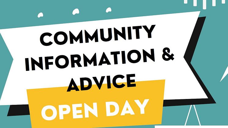 Community Information and Advice Open Day 2 October 2023