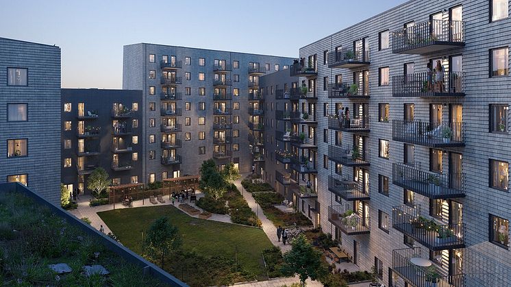 Entreprenadavtal klart för genomförande av Riksbyggens storsatsning vid Lindholmshamnen