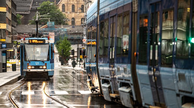 Trikken er tilbake i Storgata