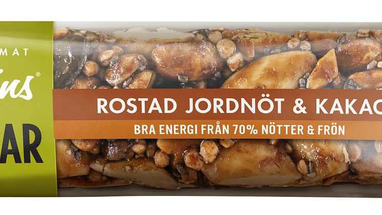 Paulúns Nötbar Rostad jordnöt & kakao