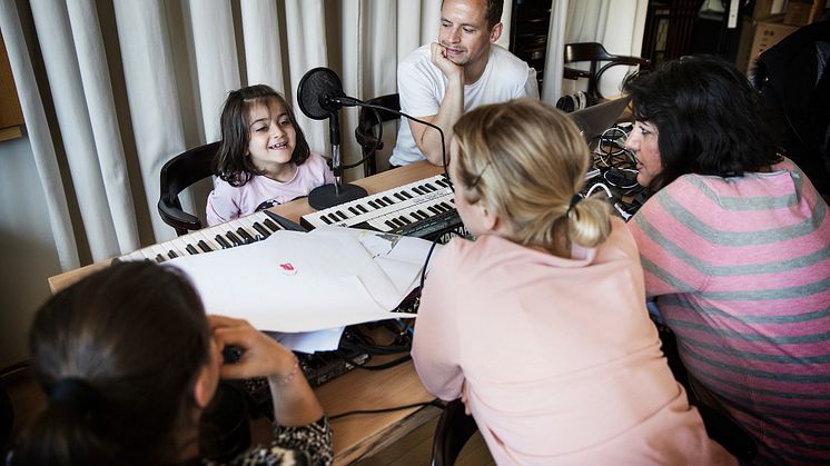 Unga Malmö Stadsteater med fokus på inkludering och delaktighet i det kreativa mötet med unga. Foto: Emmalisa Pauly