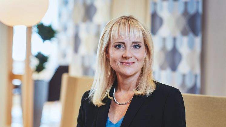 Handelskammarens vice ordförande Kerstin Lindell fyller 50 år