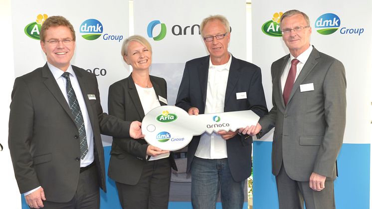 Joint Venture ArNoCo: Arla Foods und DMK GROUP eröffnen gemeinsame Produktion