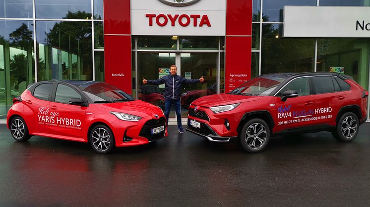 Helt nye RAV4 Plug-in Hybrid og Yaris Hybrid 