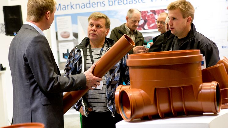 Pipelifes monter på VA-mässan