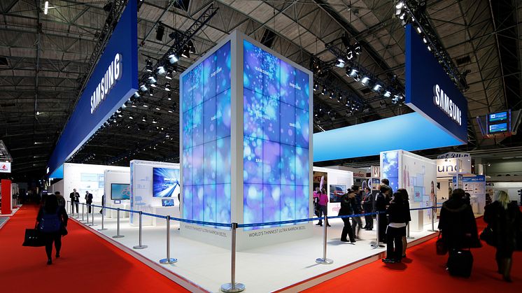 Samsung lanserer løsninger for integrasjon, samhandling og inspirasjon på ISE